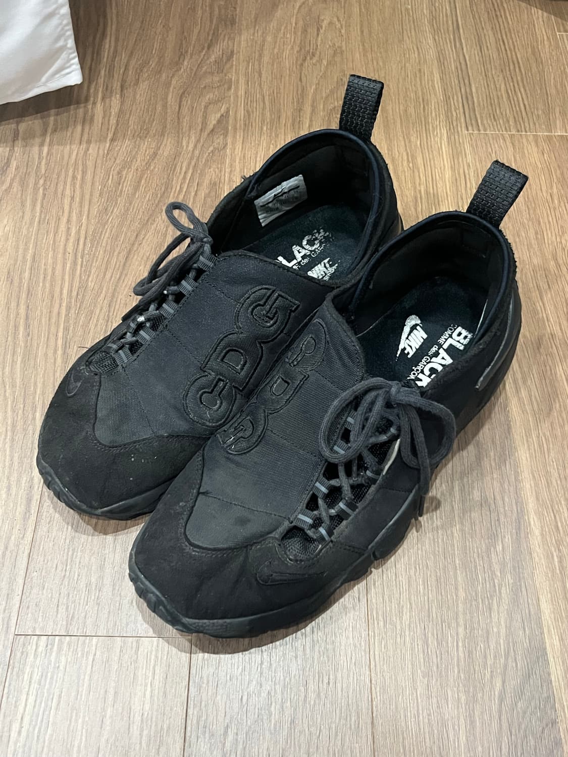 꼼데가르송 블랙 나이키 풋스케이프 280 상품이미지5