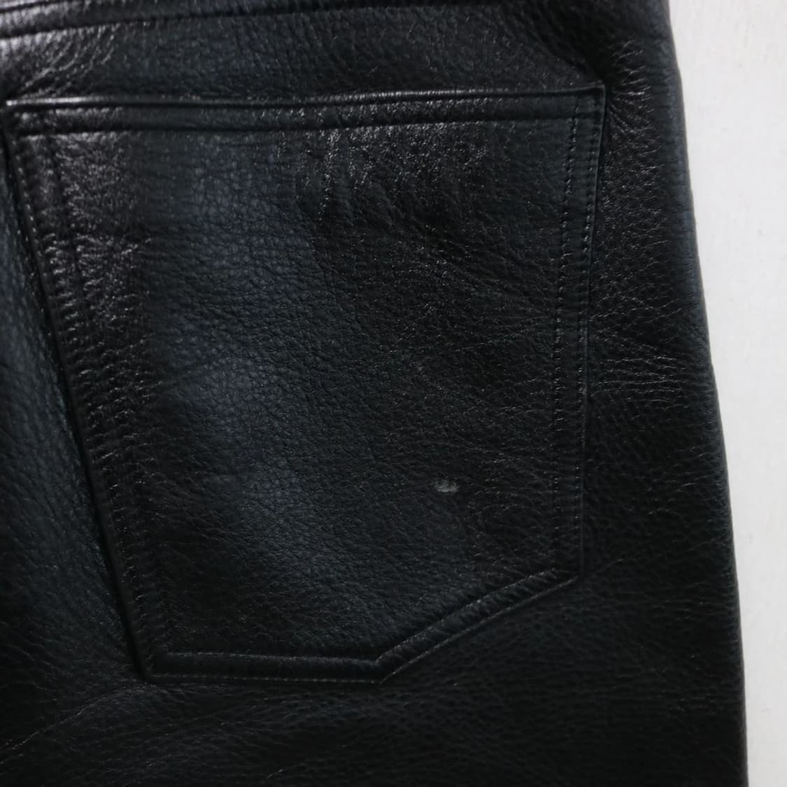 OCTLAW 블랙 소가죽 팬츠 61307 상품이미지8
