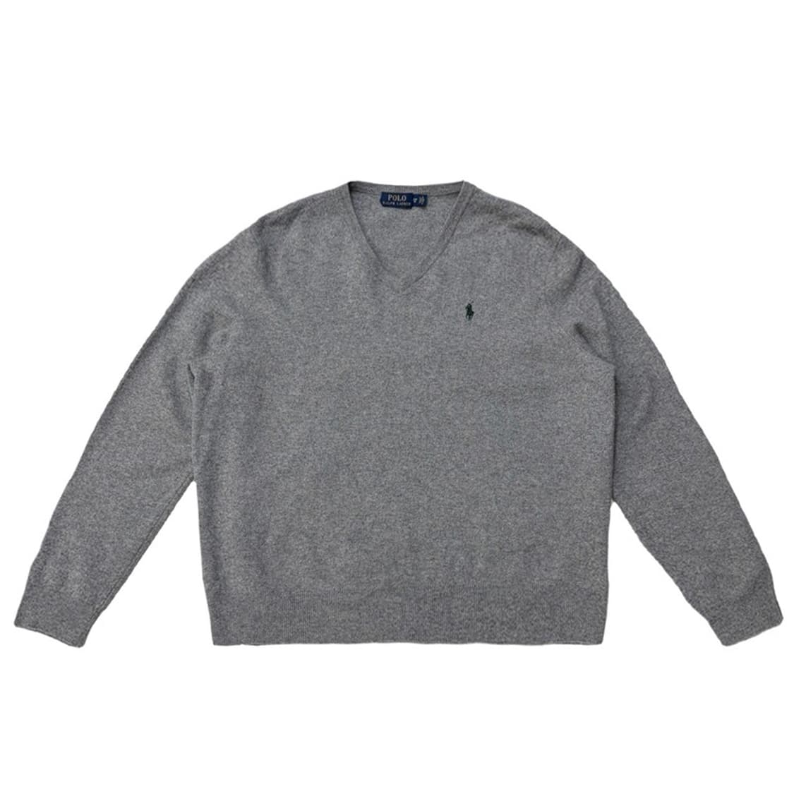 POLO RALPH LAUREN 브이넥 100% 메리노울 니트 2XB 상품이미지1