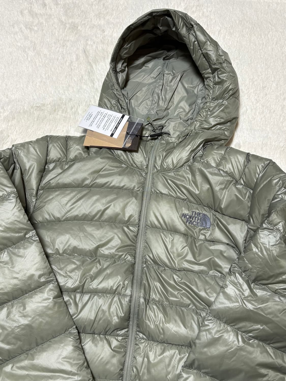 노스페이스 마티에 다운 라이트카키 상품이미지1