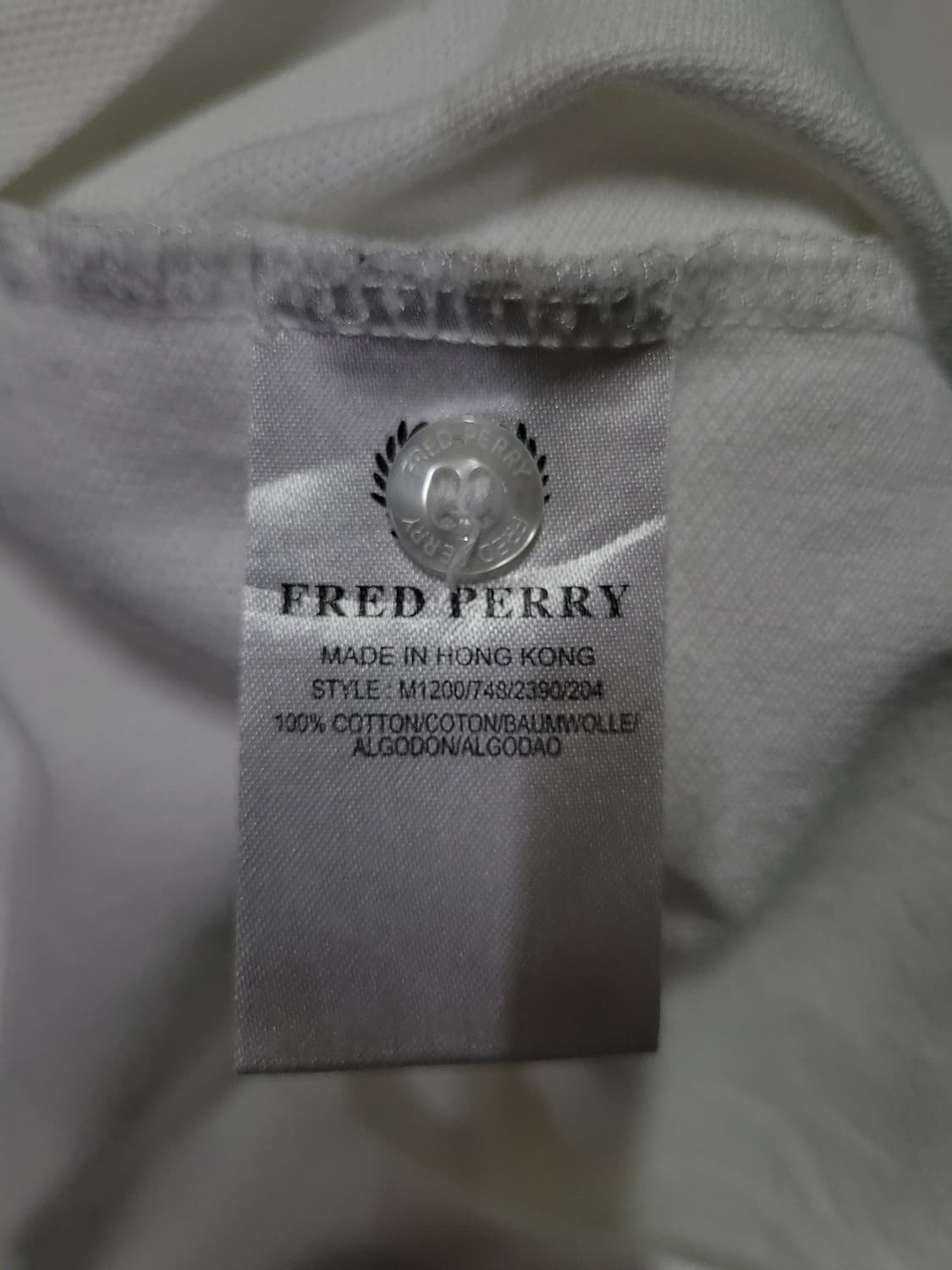 FRED PERRY 프레드페리 자수로고 셔츠  상품이미지5