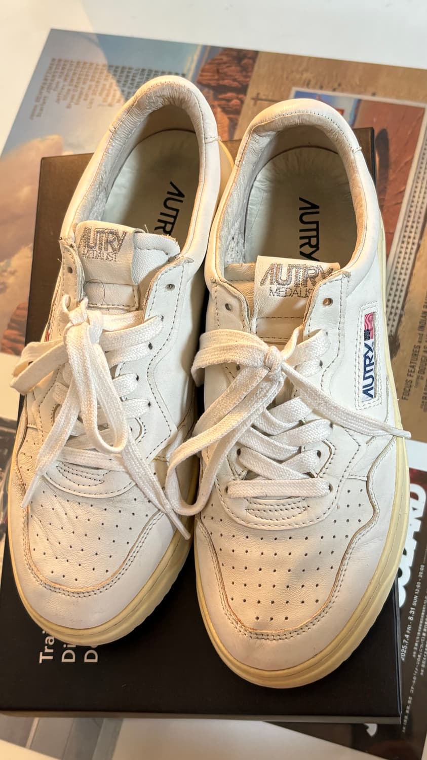 Autry Medalist Low Leather – White 상품이미지3