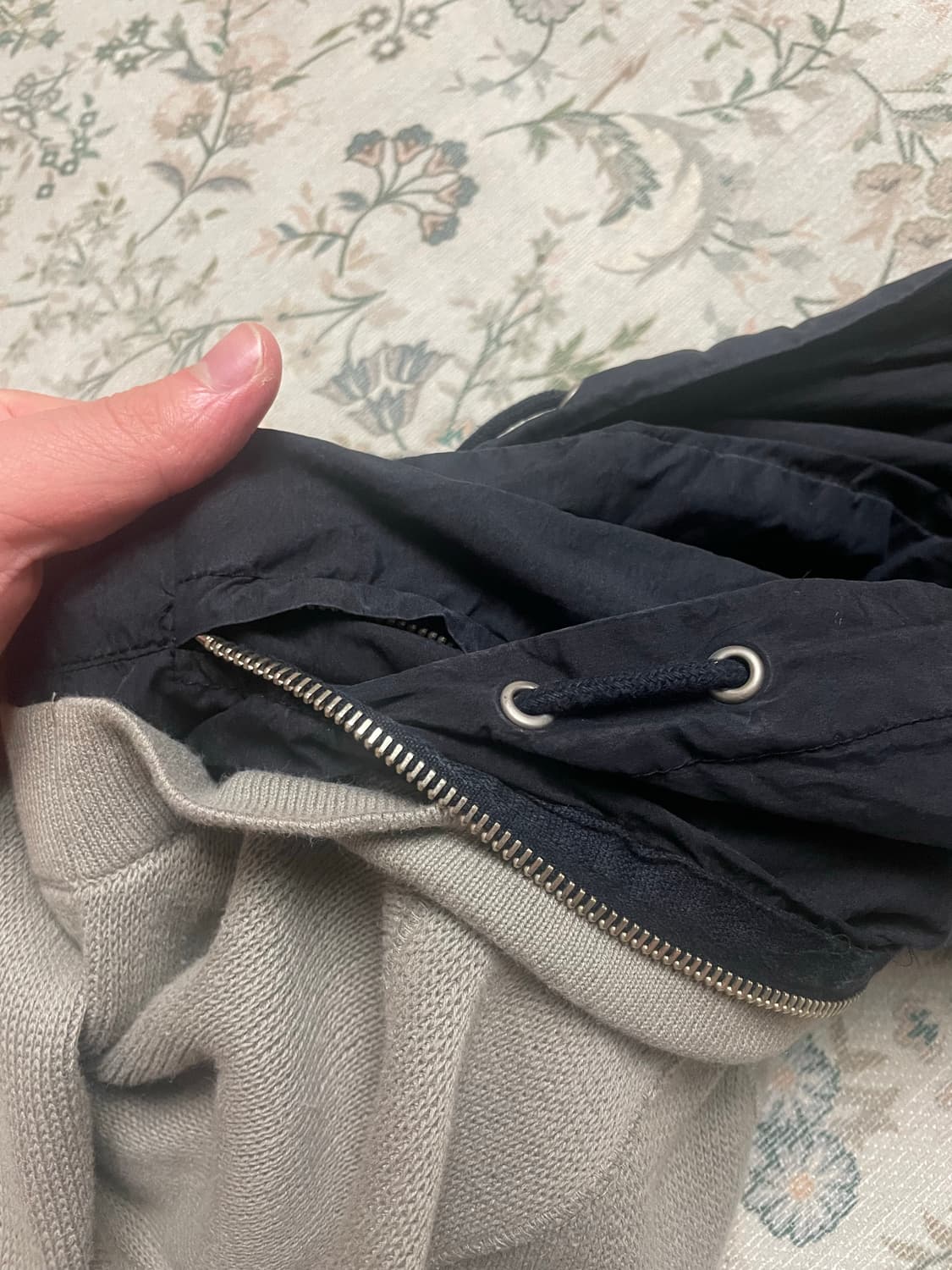 CP컴퍼니 고글 후드 니트 집업 자켓 C5180 상품이미지9