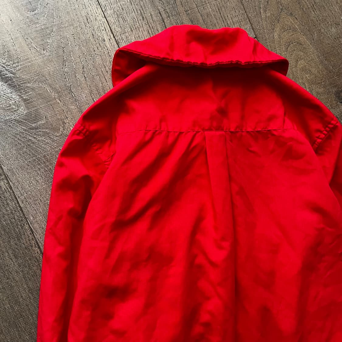 Red Ruffle Big Collar Blouse 상품이미지8