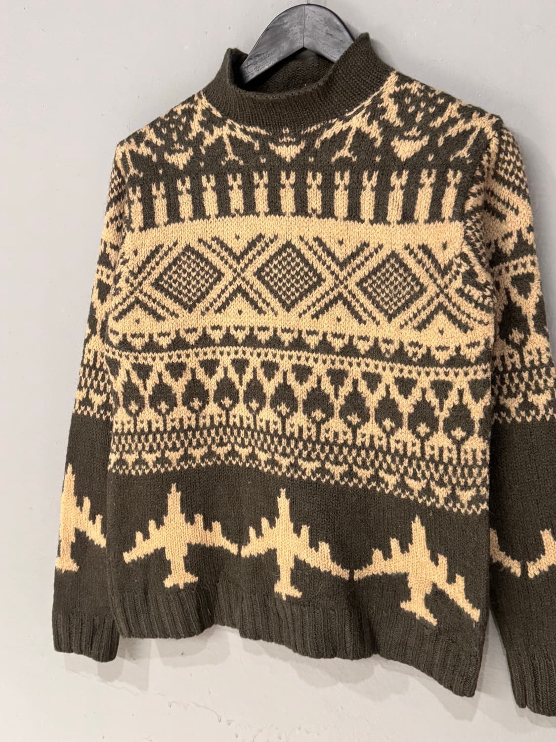 요지 야마모토 AAR 노르딕 니트  상품이미지2