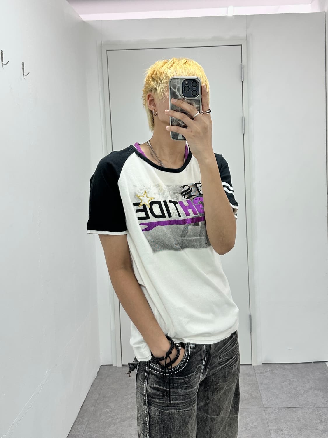 Vintage lettering punk tee 상품이미지6