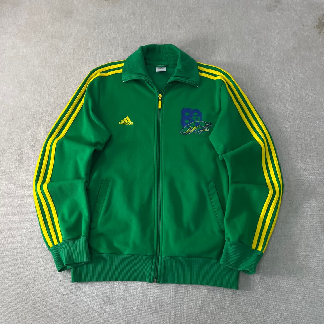 100 아디다스 브라질 카카 그린 트랙탑 져지 상품이미지1