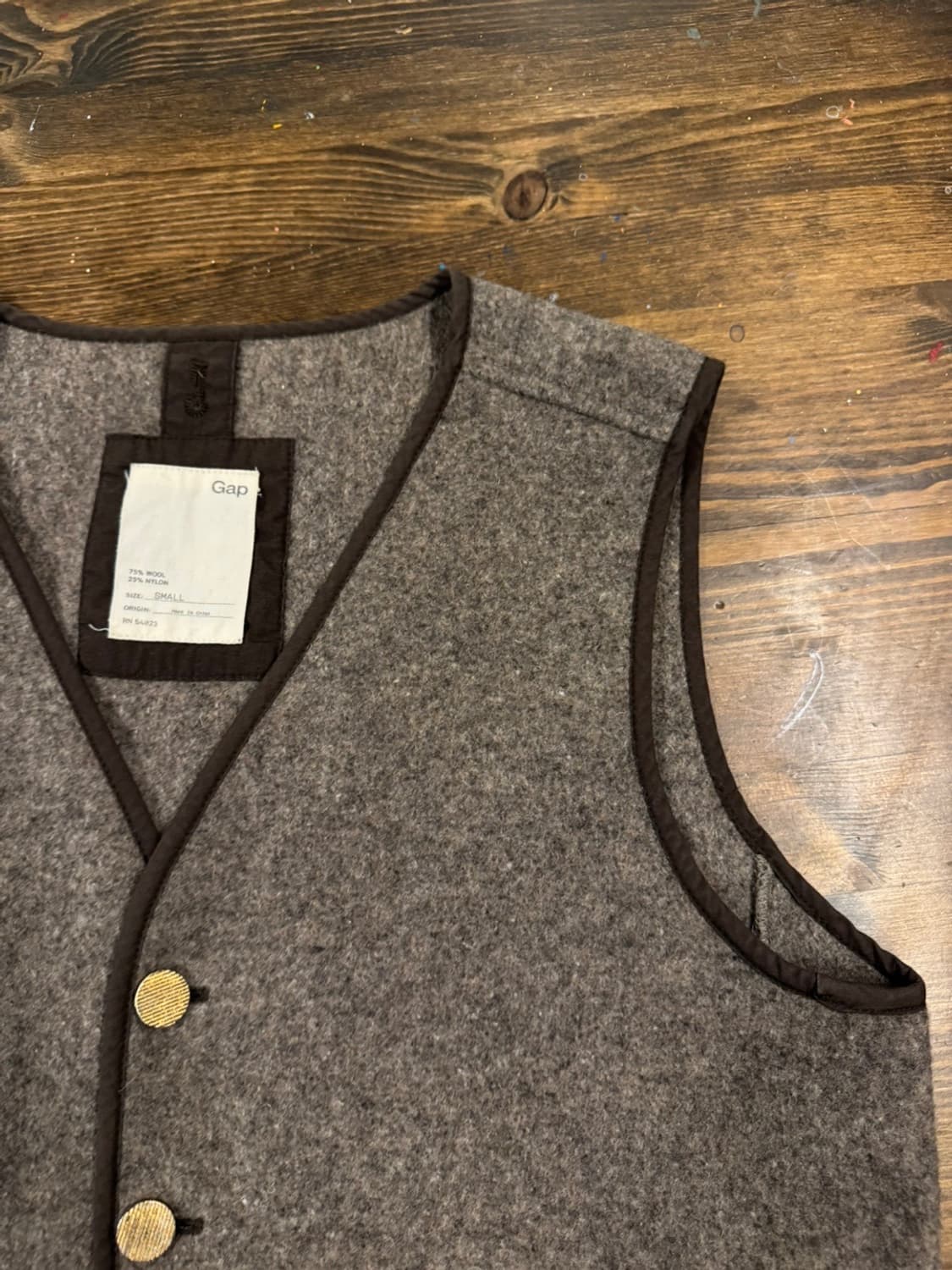 GAP 갭 펠트울 베스트 95 상품이미지7