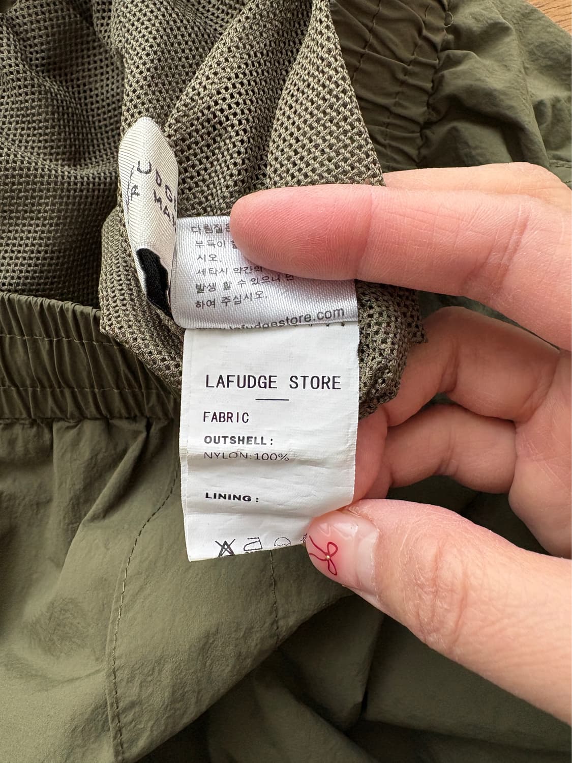 바나나 리퍼블릭 카키색 남성 면바지 상품이미지6