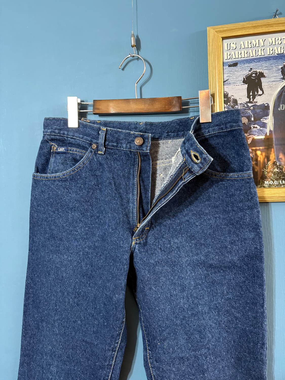 80-90‘s vtg Lee 202 denim pant. 상품이미지4