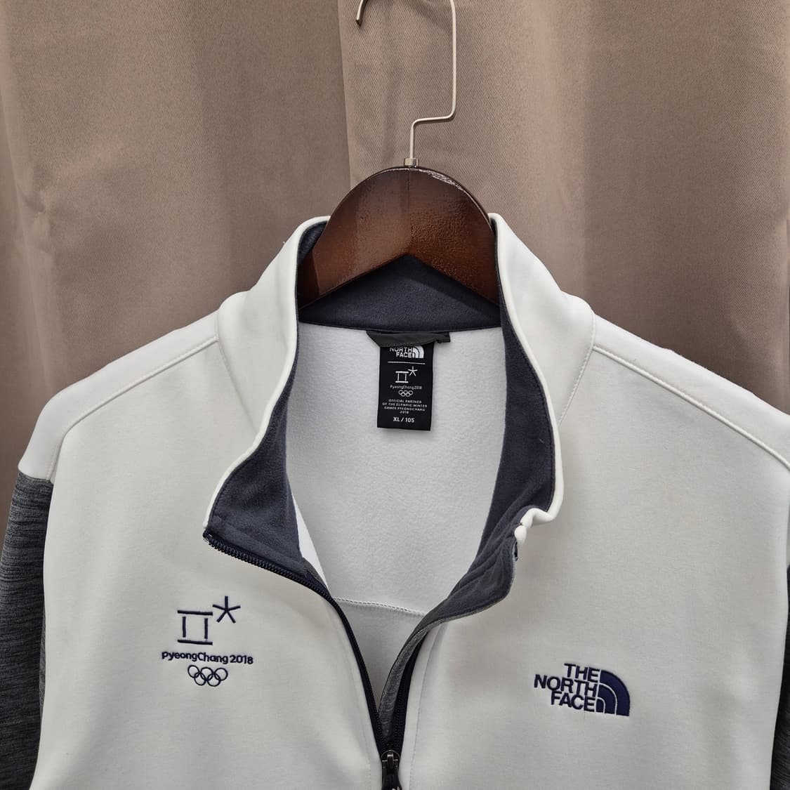 노스페이스 평창 올림픽 패치 집업 자켓 105 상품이미지2