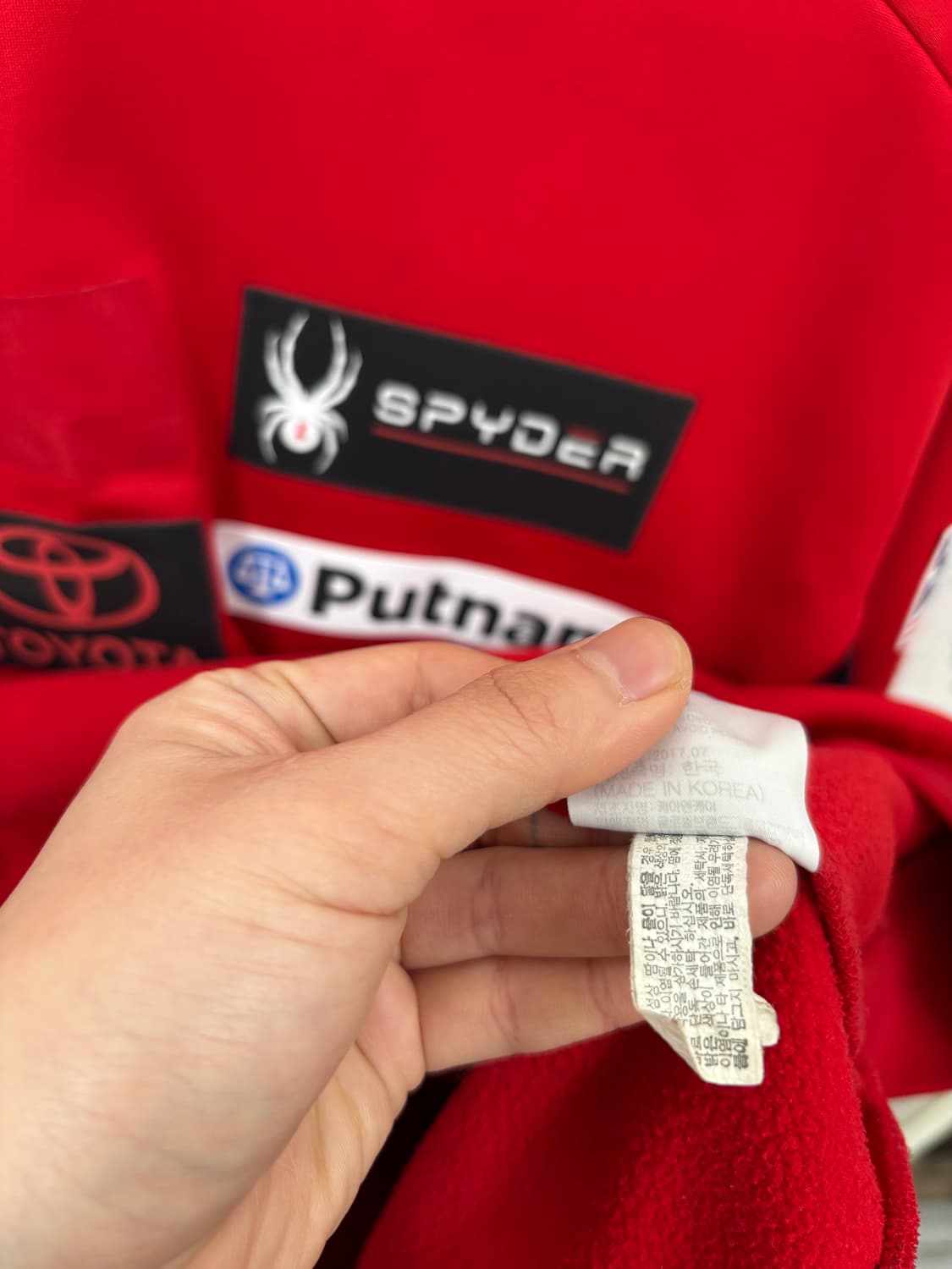 스파이더x토요타 맨투맨 상품이미지6