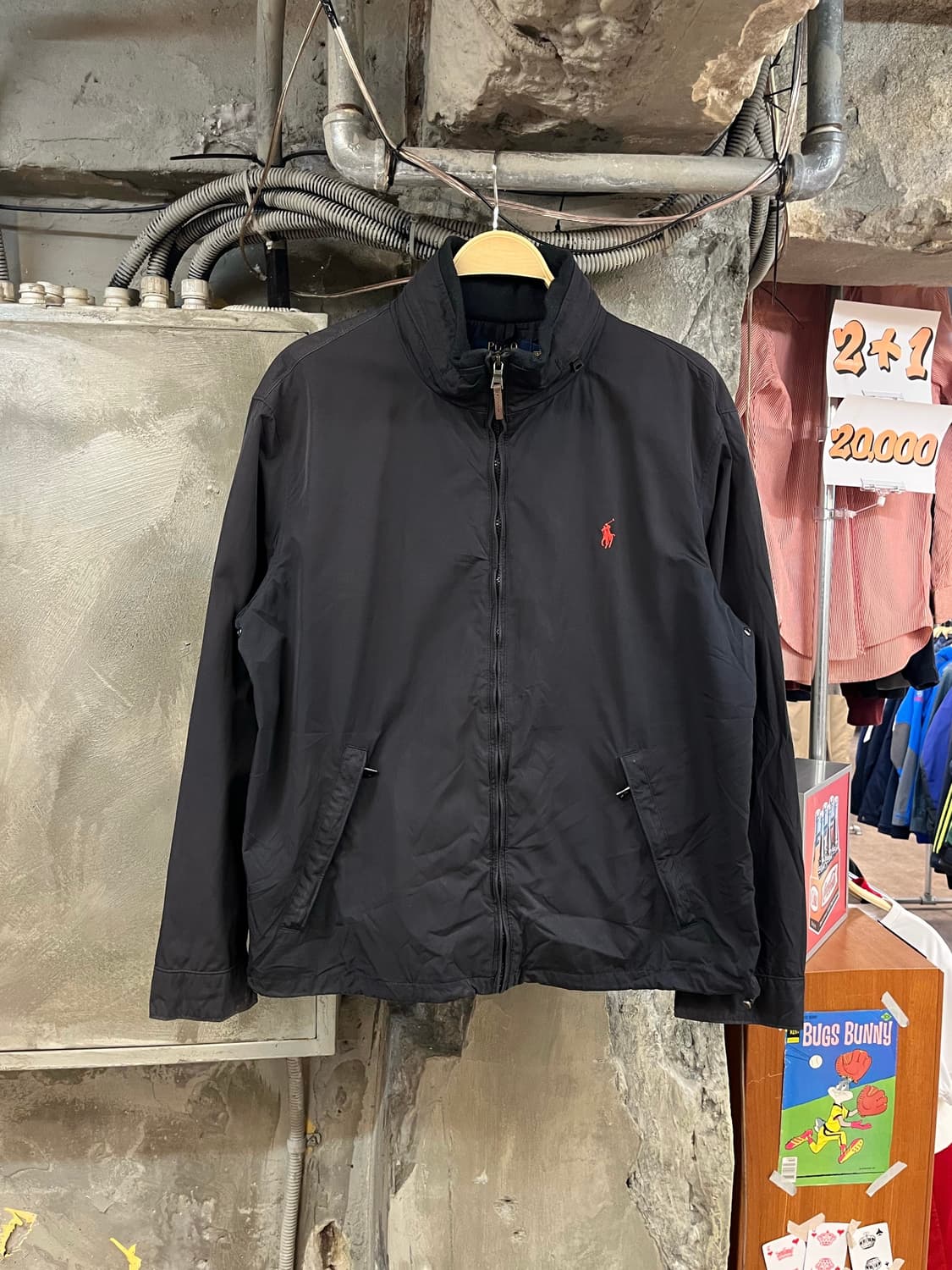 폴로 랄프로렌 페리 자켓 블랙 L #csz3013 상품이미지1