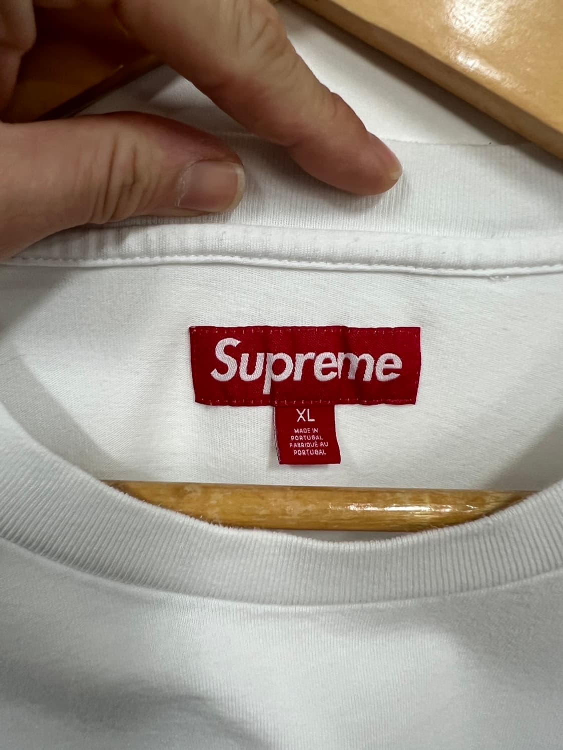 24s 슈프림 베이직 박스 로고 반팔 티셔츠 상품이미지6