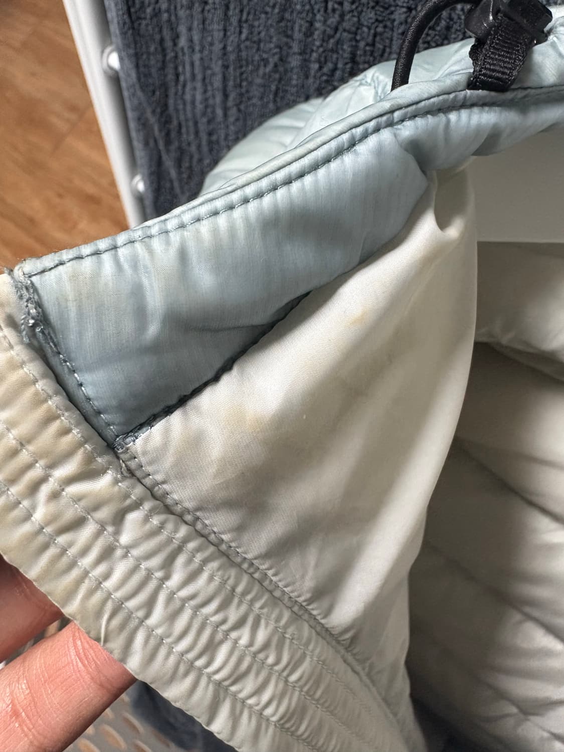 산산기어 23FW 경량패딩 스카이블루 상품이미지6