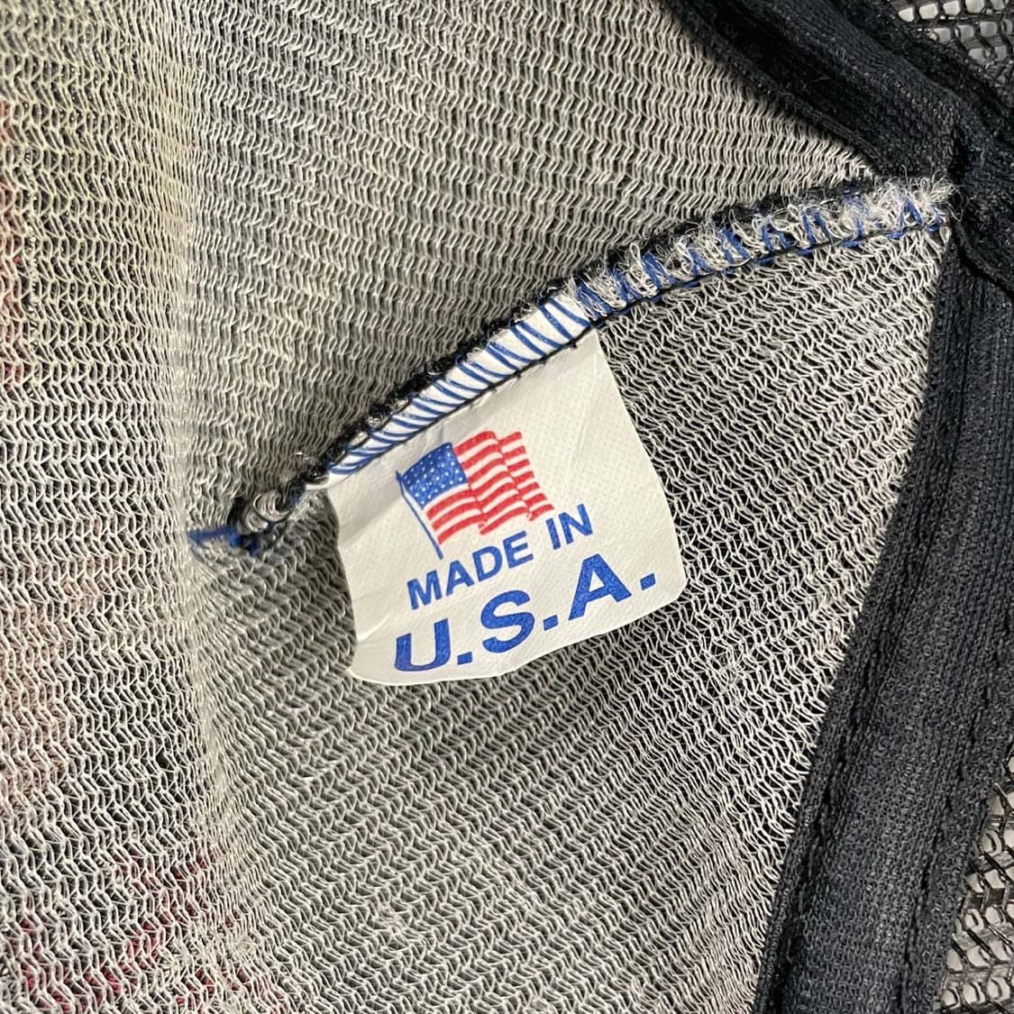 90s MADE IN USA 빈티지 트럭커캡 블랙 상품이미지6