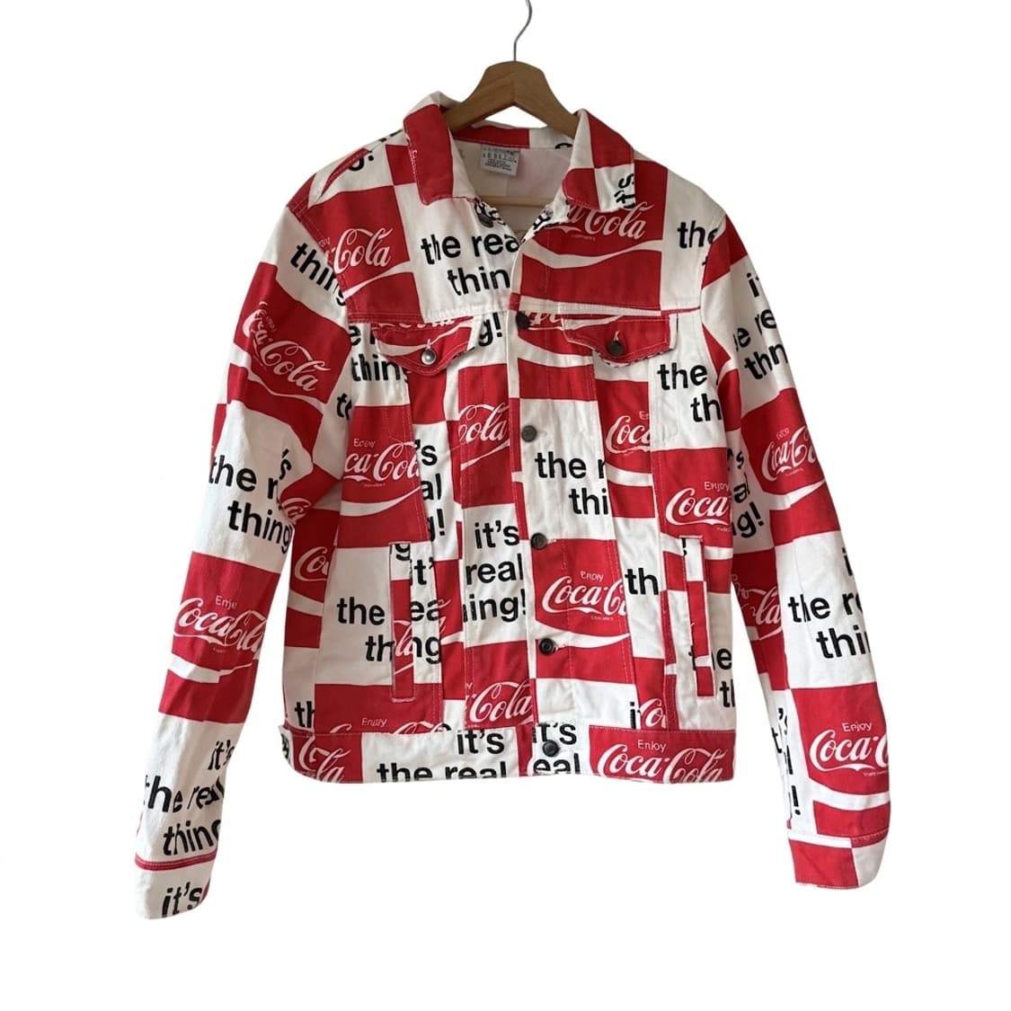 빈티지 코카콜라 데님 트래커 자켓 상태굿 상품이미지3
