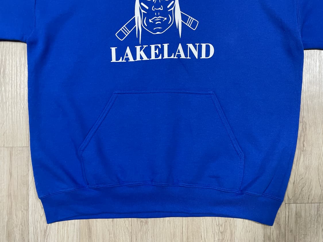 105) Vtg 길단 인디언 블루 후드티(민트급) 상품이미지6