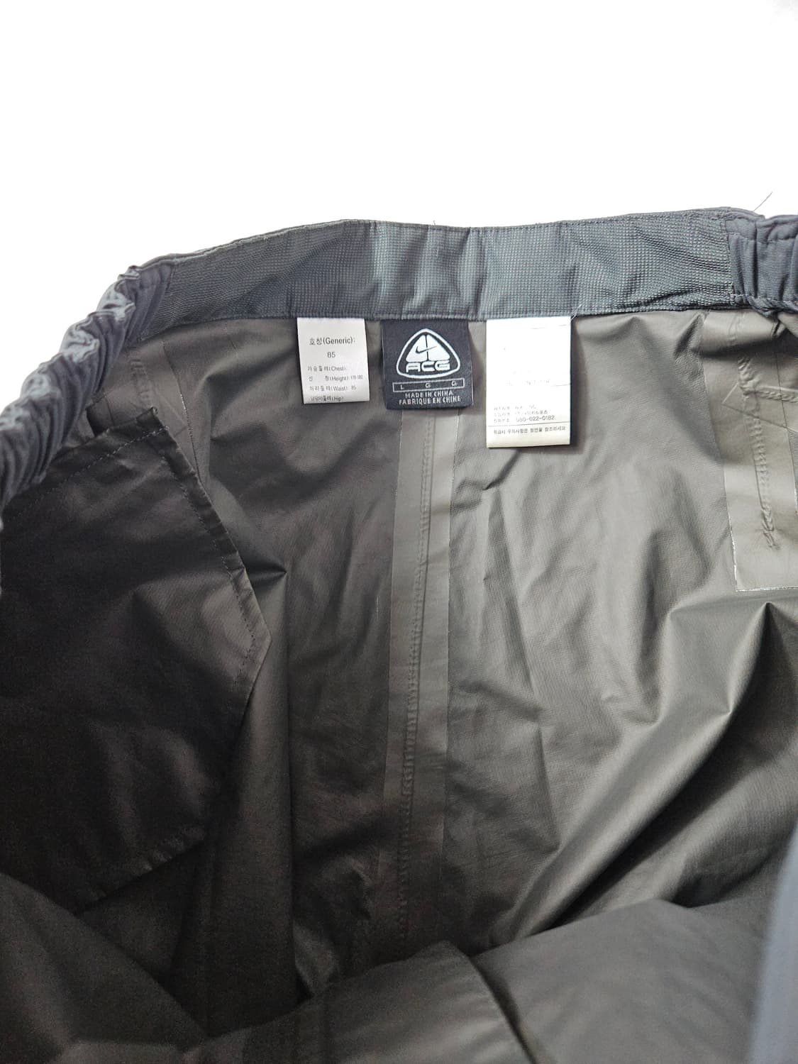 00s 나이키 acg 빈티지 카고팬츠 우븐 고프코어 고어텍스 방수 L 상품이미지4