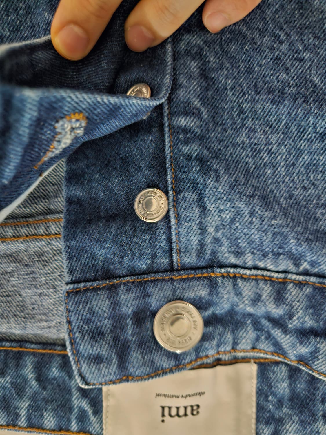 아미 테이퍼드진 31 (허리 실착 32) 상품이미지3