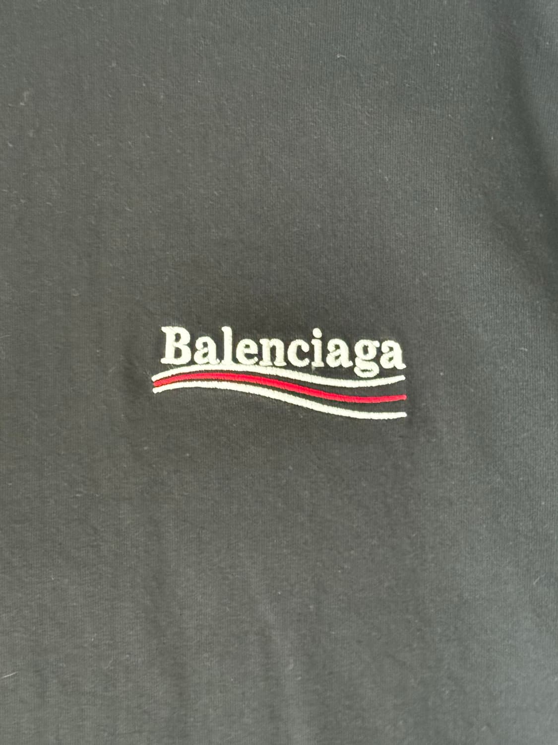 (xxs)발렌시아가 웨이브 자수 반팔 상품이미지3