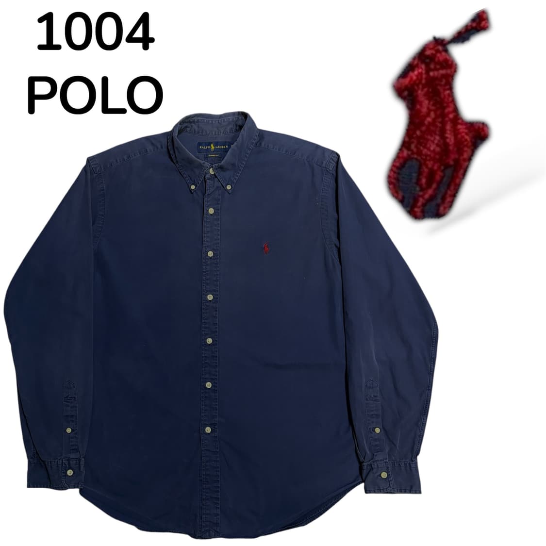 폴로 네이비 신형 클래식핏 솔리드 셔츠 XL 상품이미지2