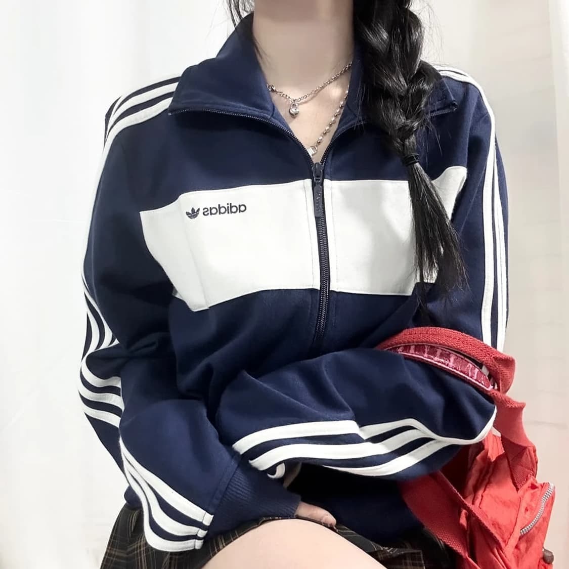 아디다스 베켄바우어 배색 트랙탑 자켓 PN4283 상품이미지2