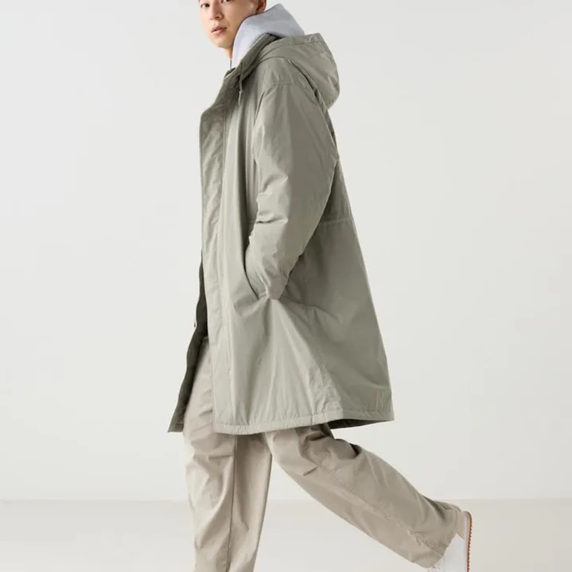 유니클로C 후드코트 상품이미지2
