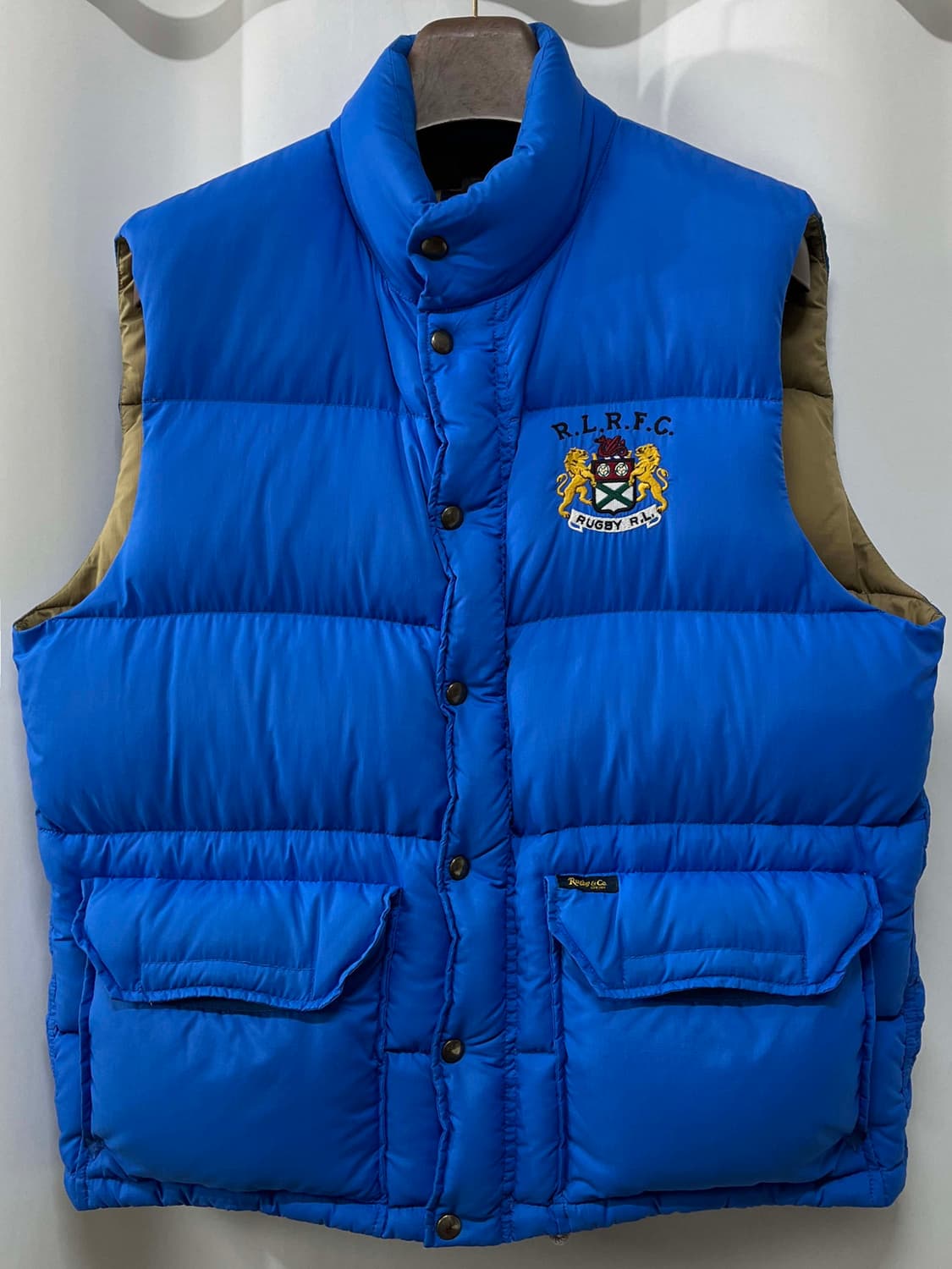 폴로랄프로렌 RLRFC 에메랄드블루 콜드웨더 헤비 다운 베스트 자켓 상품이미지1