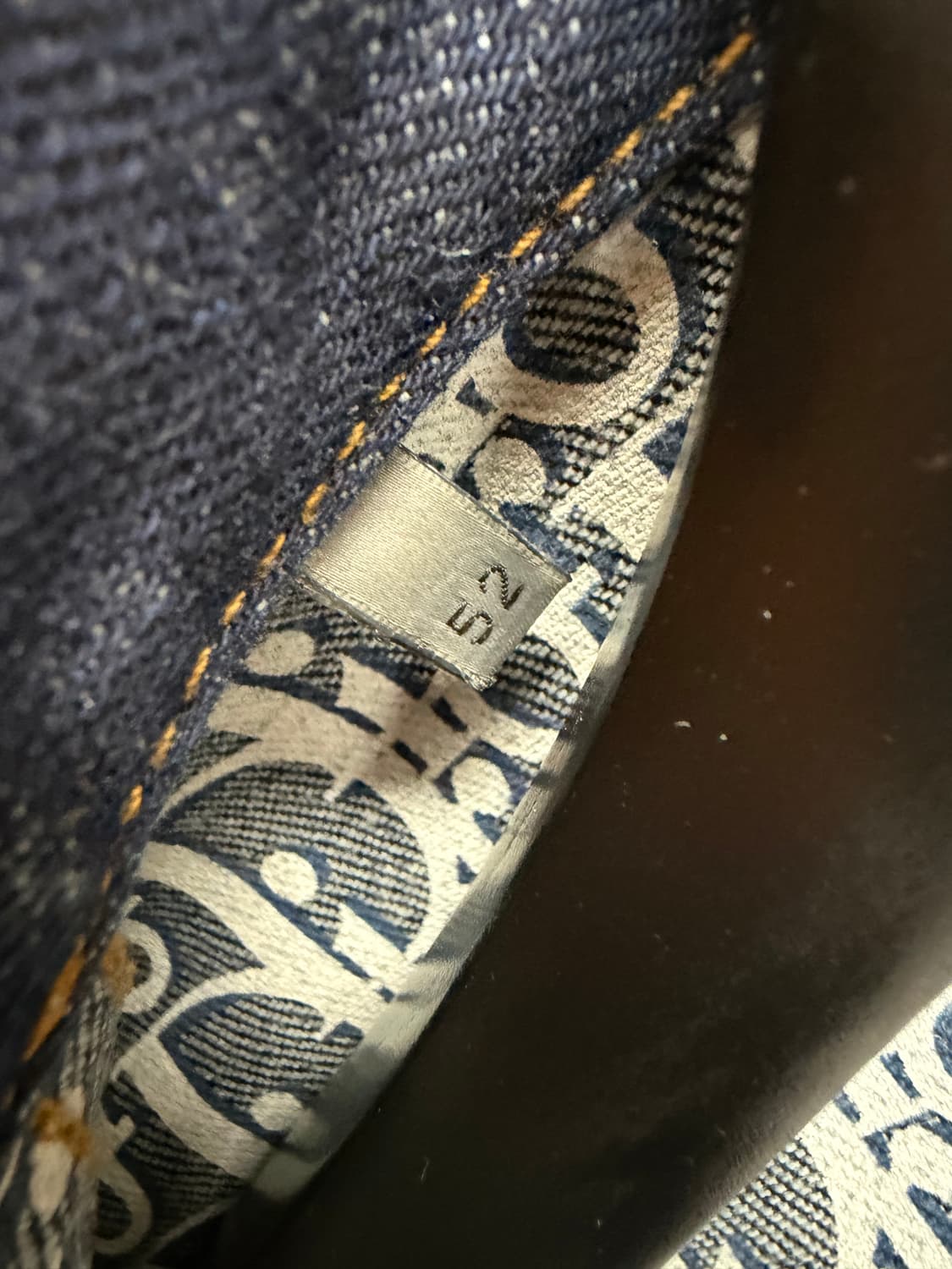 디올 오블리크 코튼 데님 자켓 ( 105 ) 상품이미지5