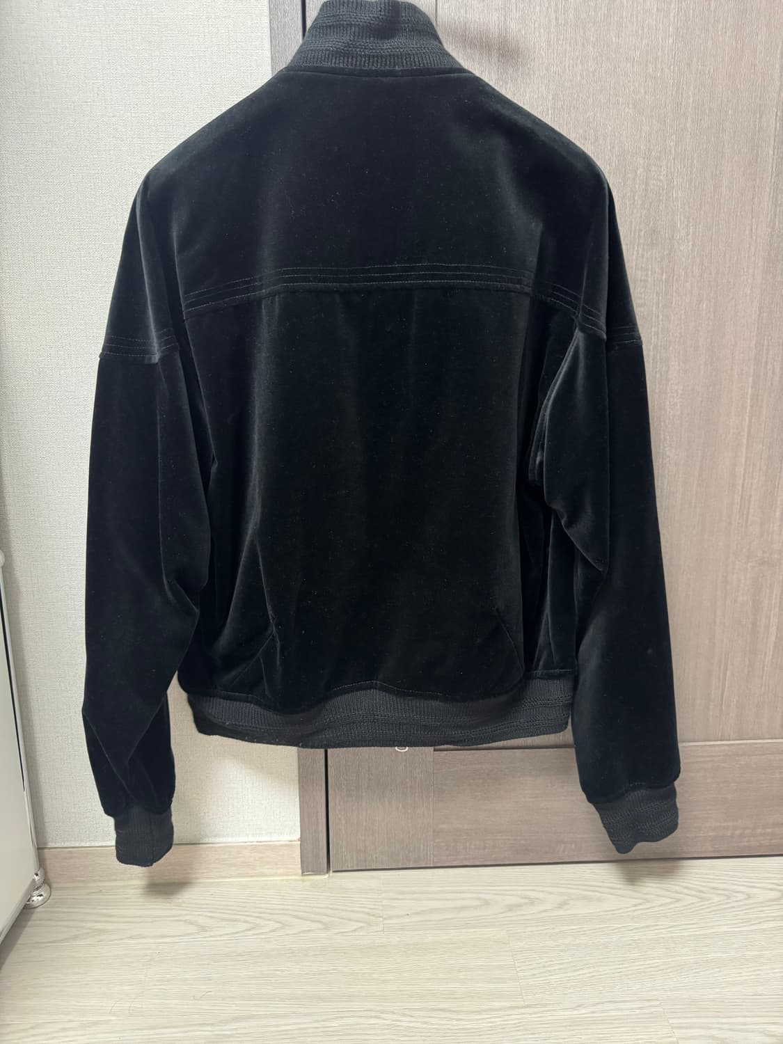 ETCE 벨벳 블루종 M 상품이미지5