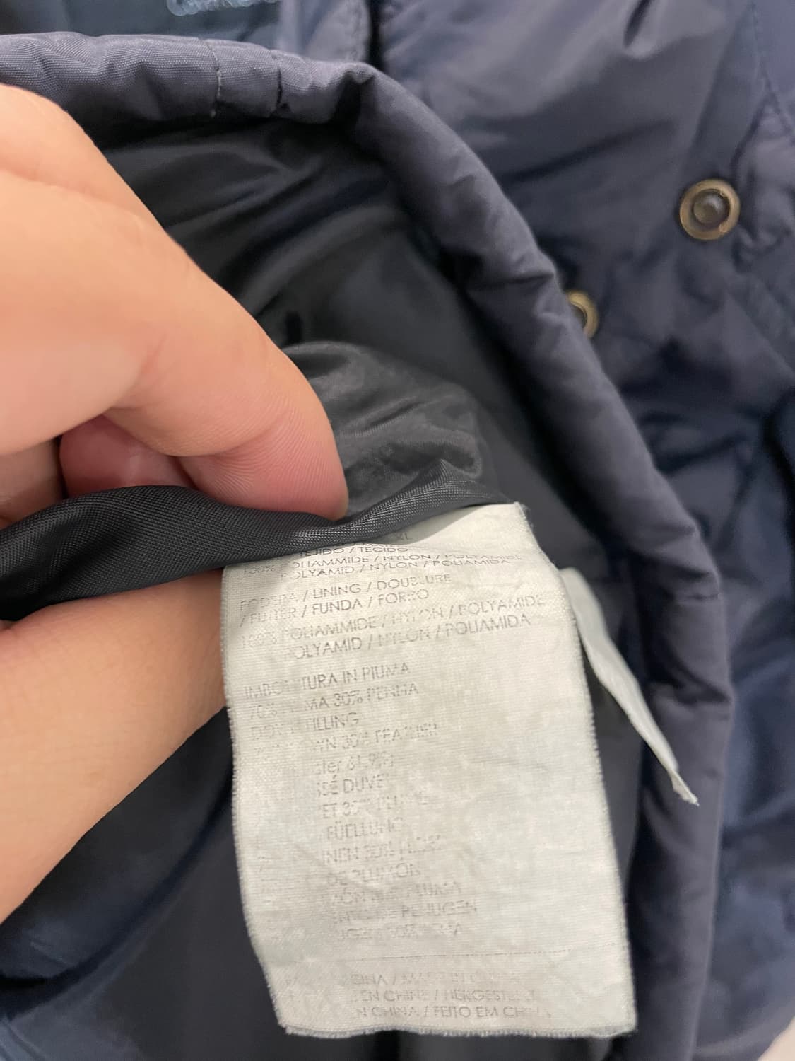 (XL) ck 캘빈클라인 덕다운 후드 패딩 상품이미지7