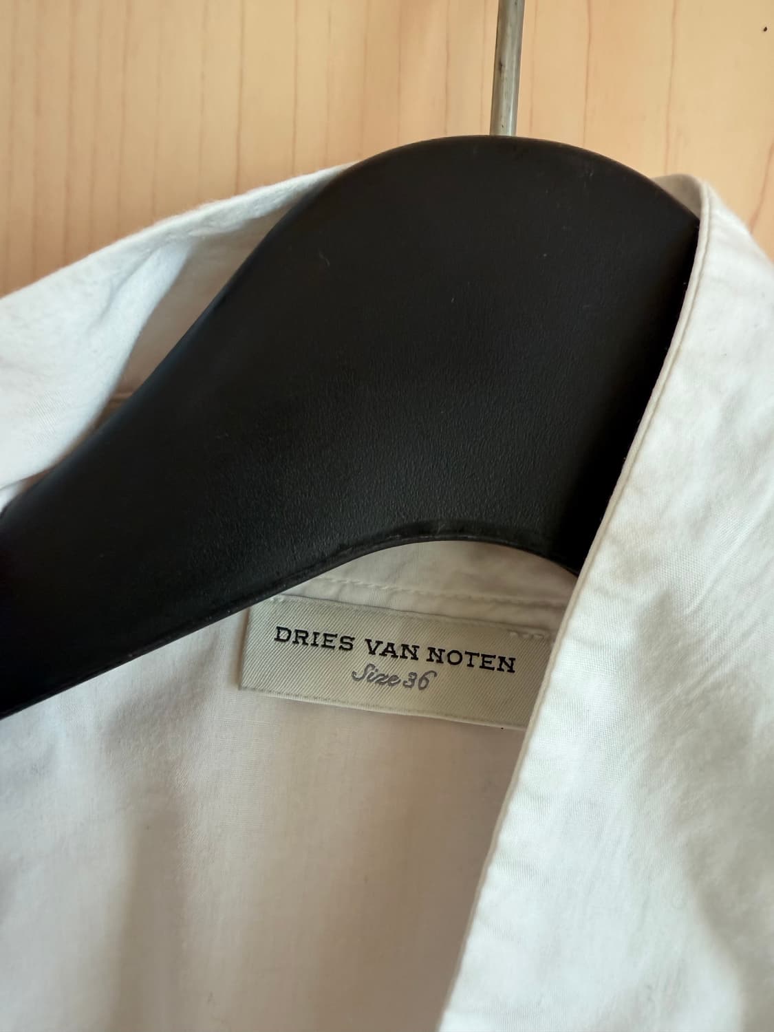 드리스 반 노튼 흰색 셔츠 사이즈 36 상품이미지3