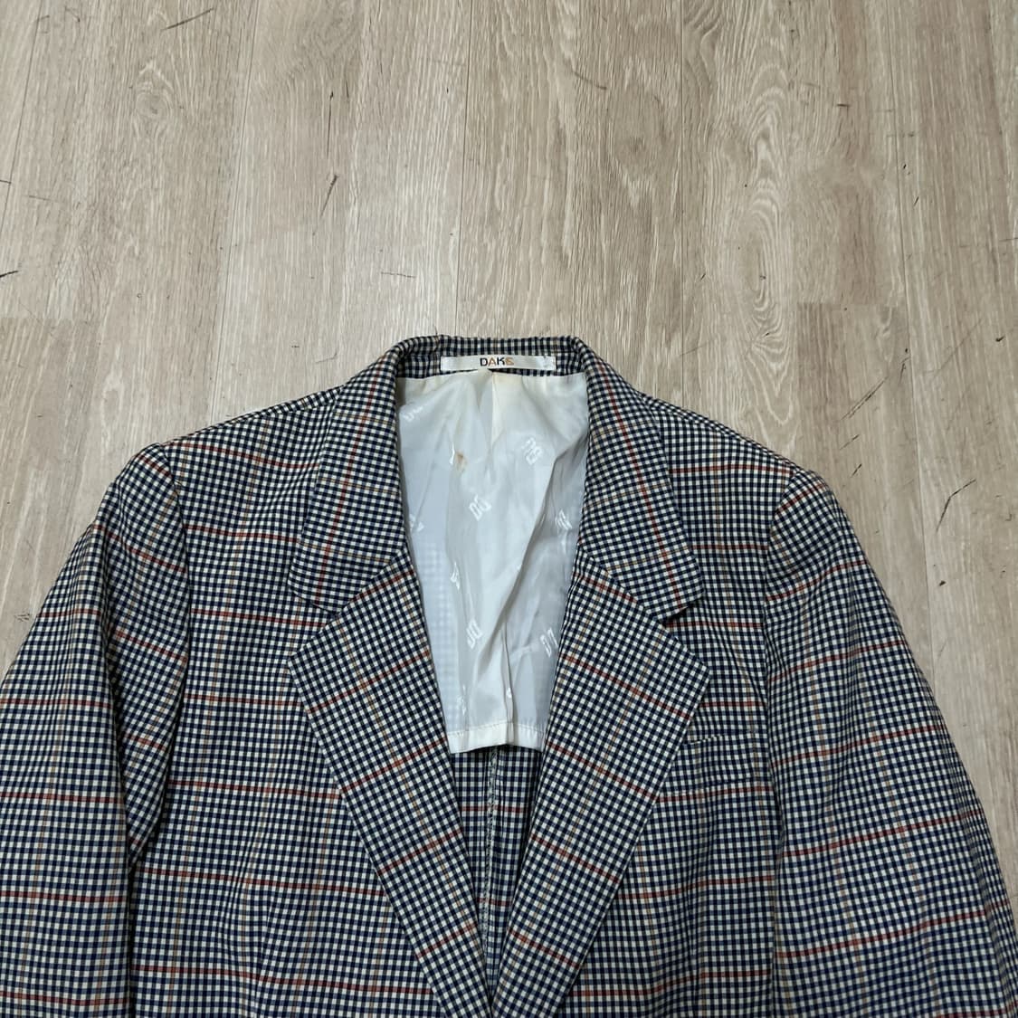 닥스 런던 여성 클래식 체크 정장 자켓 94-165 상품이미지2