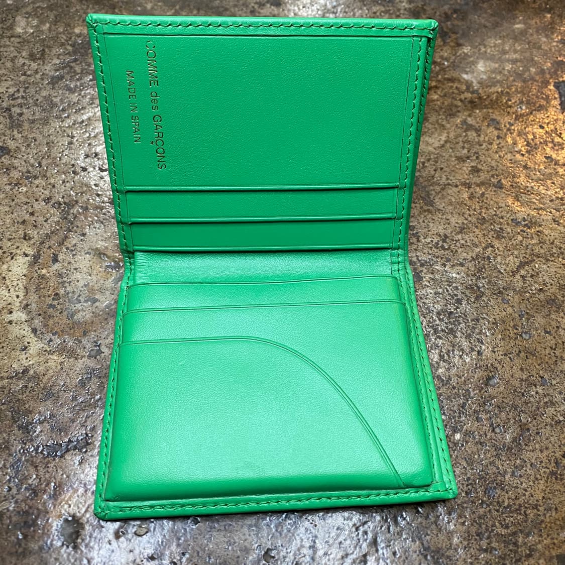 꼼데가르송 가죽 반지갑 상품이미지3