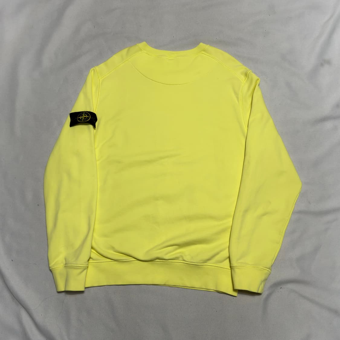 105 스톤아일랜드 옐로우 맨투맨 상품이미지3