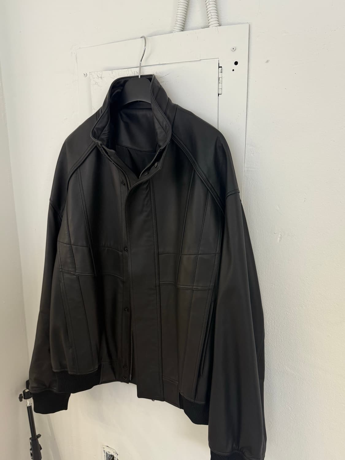 준지 레더 자켓 상품이미지1