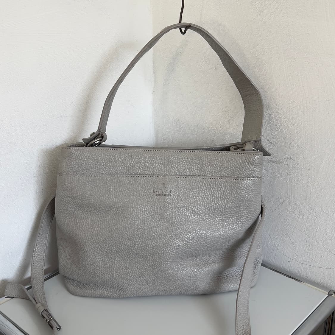 Lanvin leather shoulder+cross bag 상품이미지5