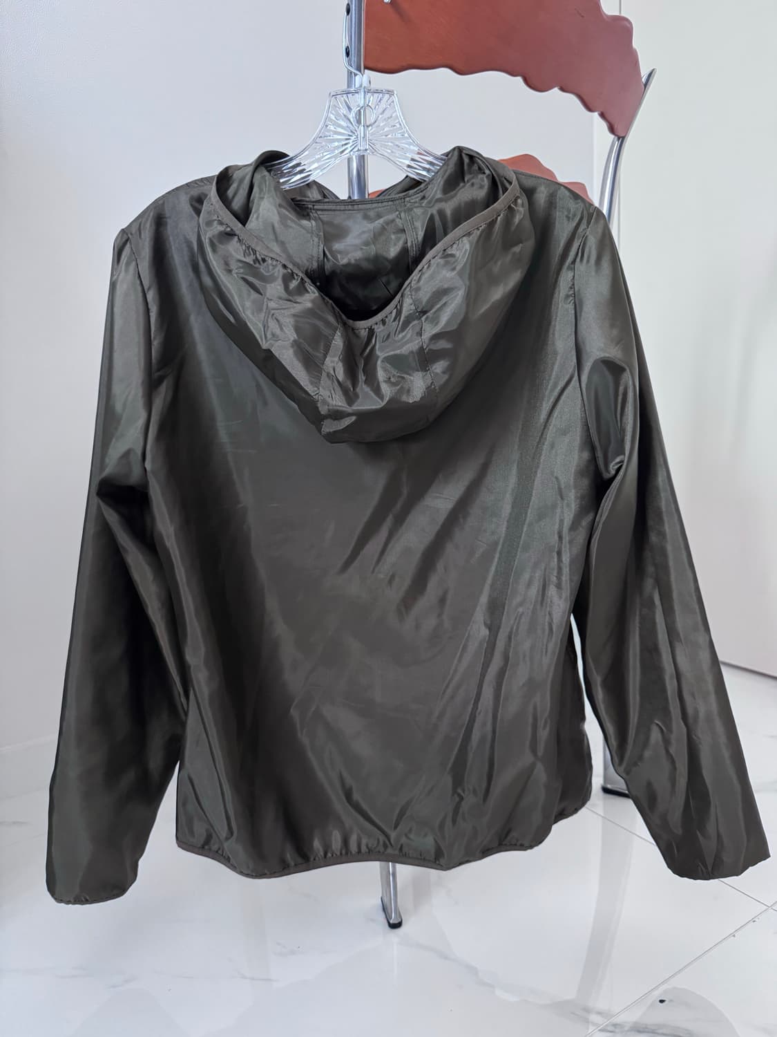 Eent’sssssss 펀칭레이스 블라우스, 후드 집업 세트 S 상품이미지8