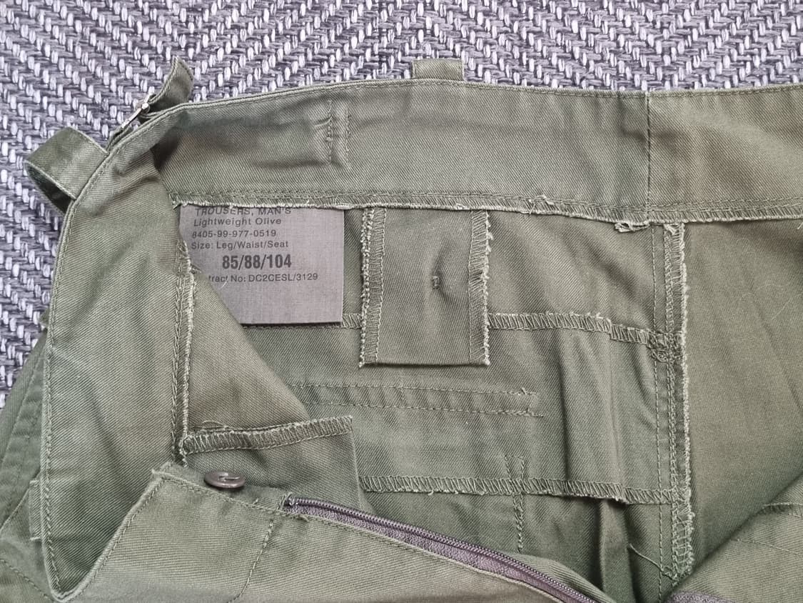 British Army — Olive Field Pants 상품이미지2