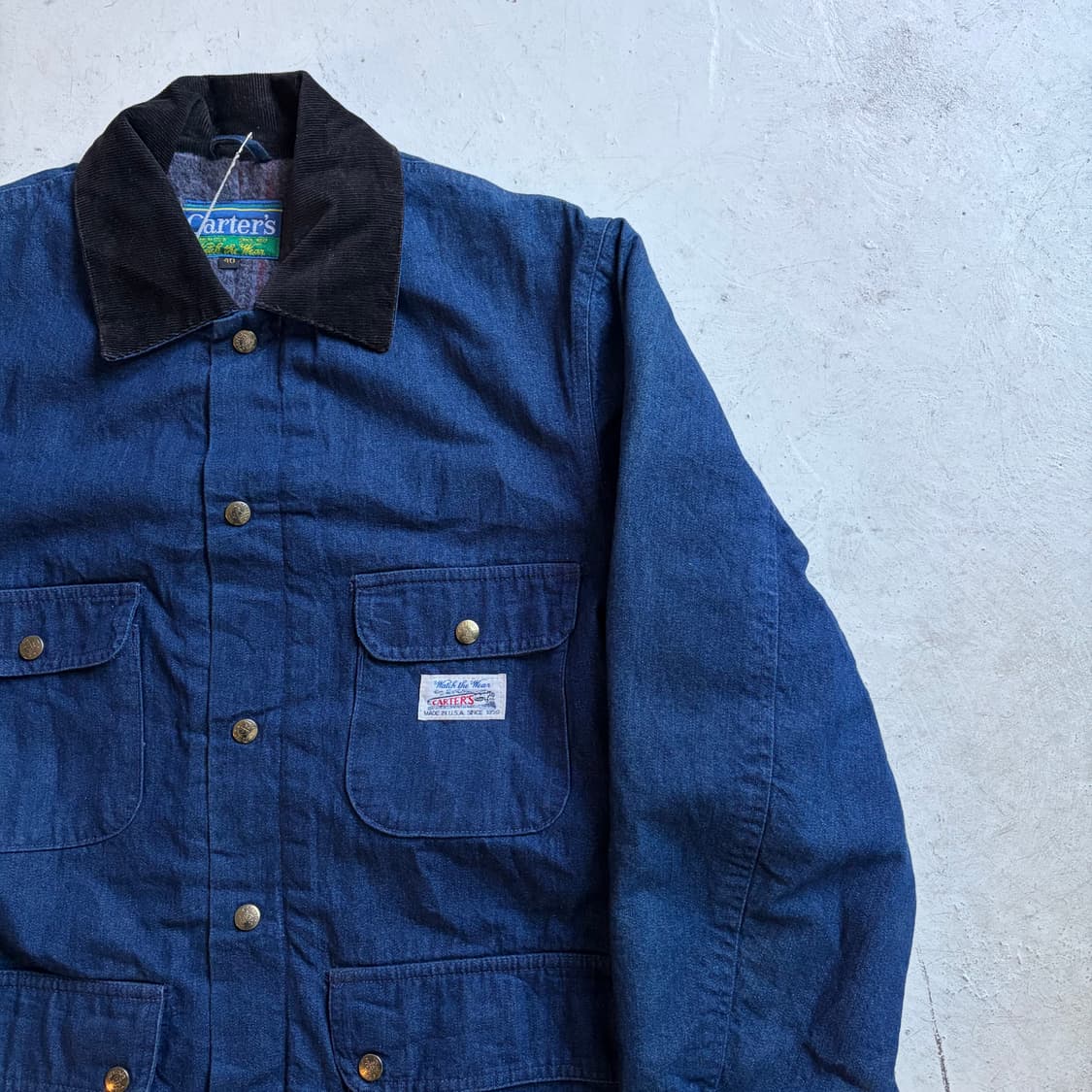 90s USA Carters 카터스 빈티지 초어 워크자켓 40 상품이미지2