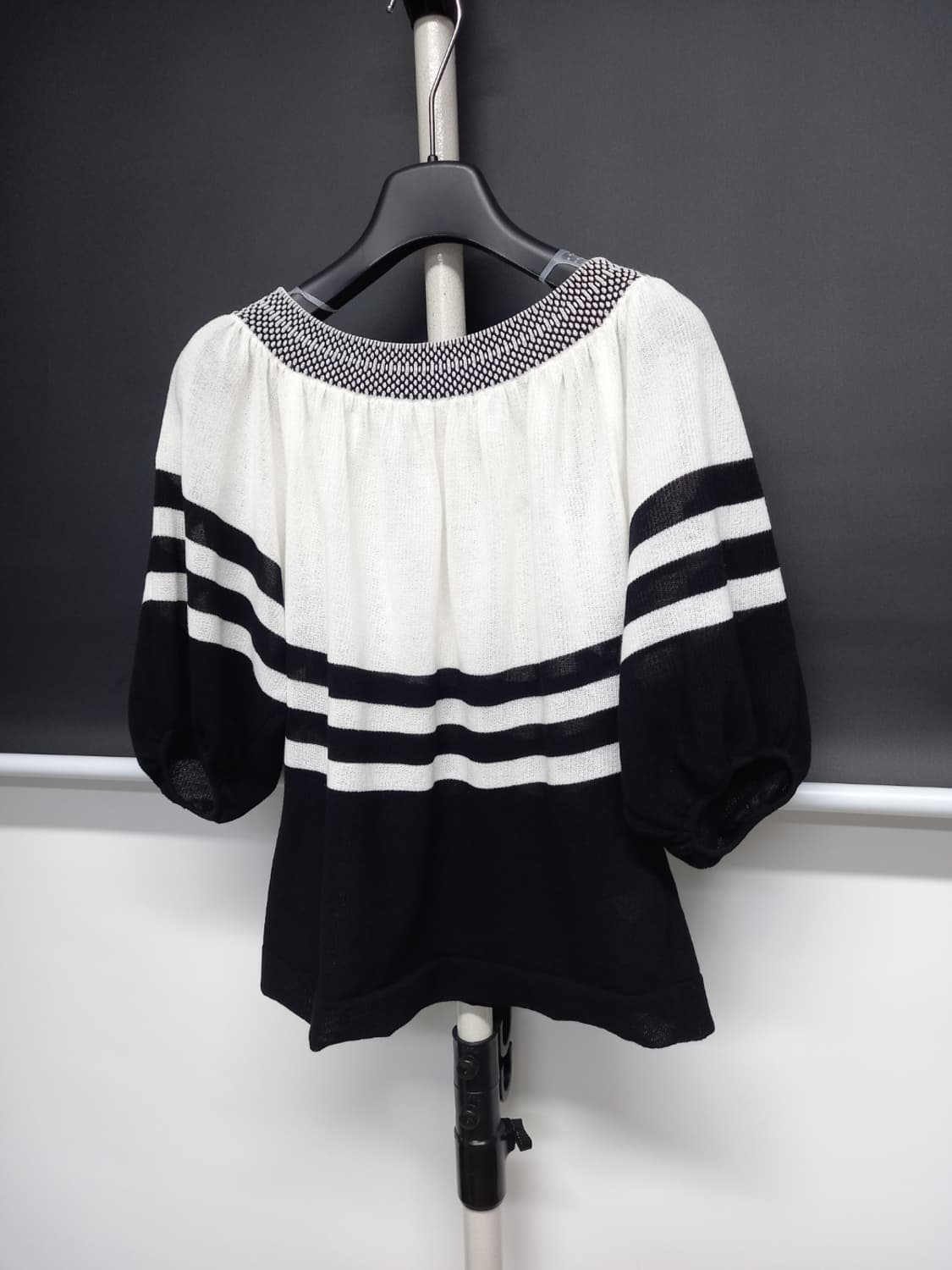 미샤 춘하 면 나일론 니트 블라우스 55 상품이미지3