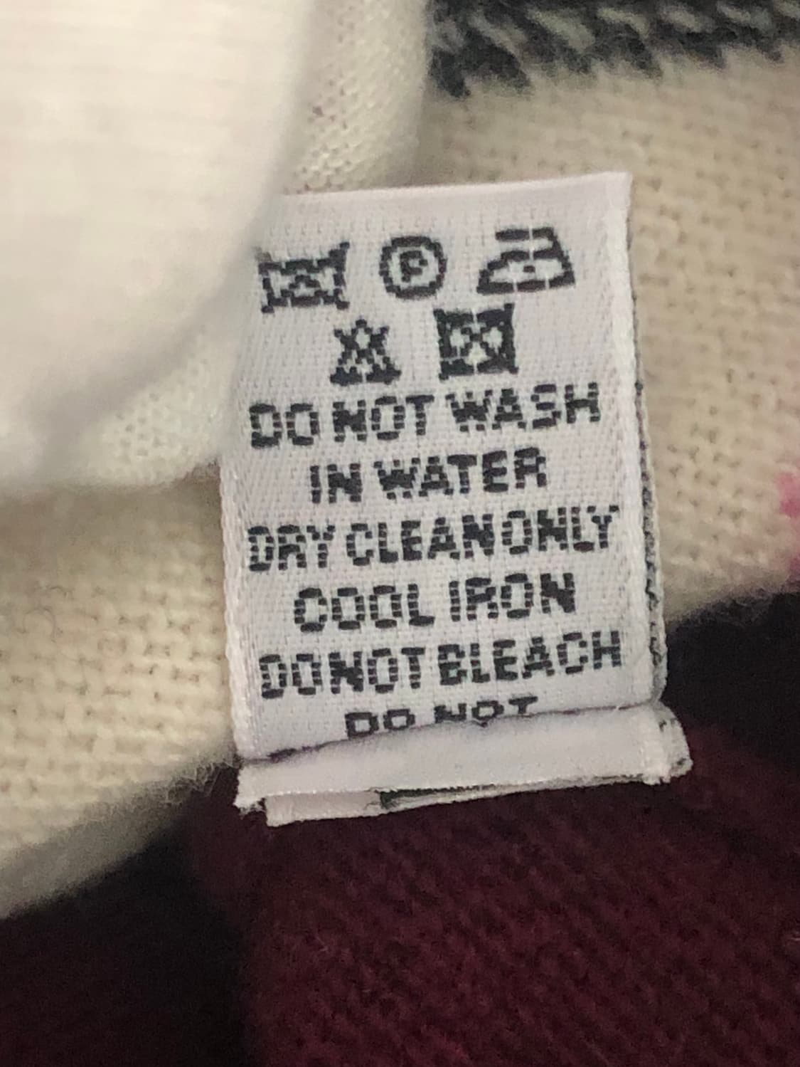 BALLANTYNE(발란타인) 아가일패턴 울 니트 스웨터 상품이미지9