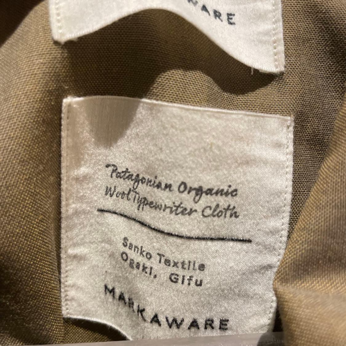 마카웨어 파타고니아 오가닉 울 타입라이터 모즈코트 상품이미지9