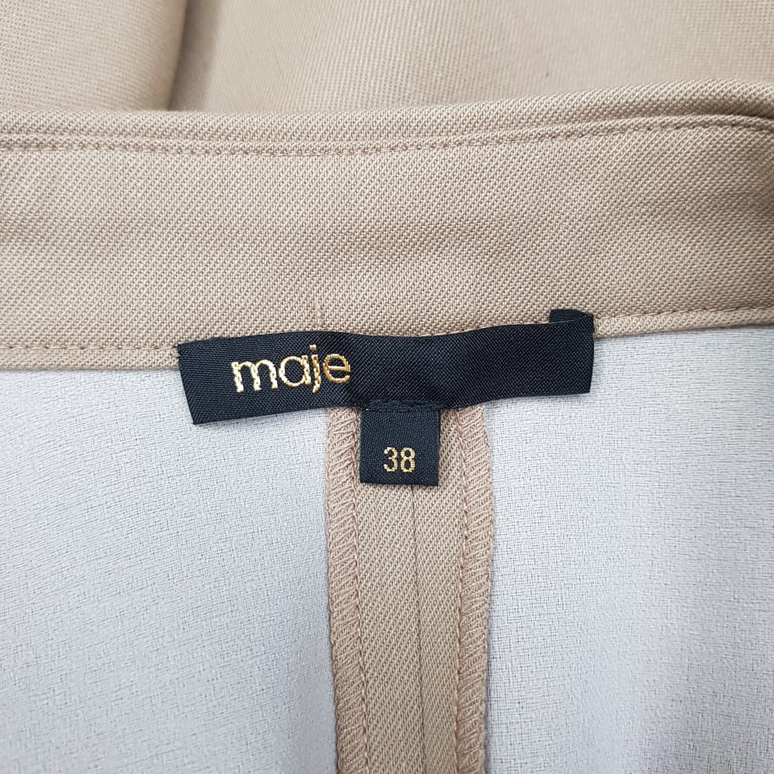 Maje 마쥬 셔츠 스타일 드레이프 원피스 38사이즈 상품이미지6