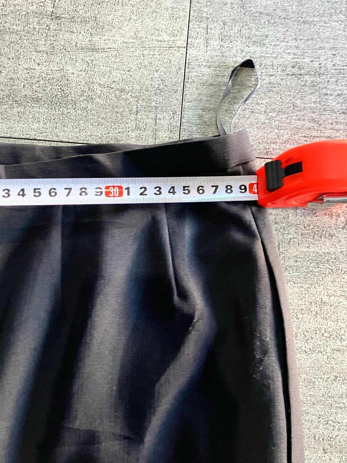 일본빈티지 핀터깔y2k 달천깔페어리 오피스 H라인 미디스커트 상품이미지2