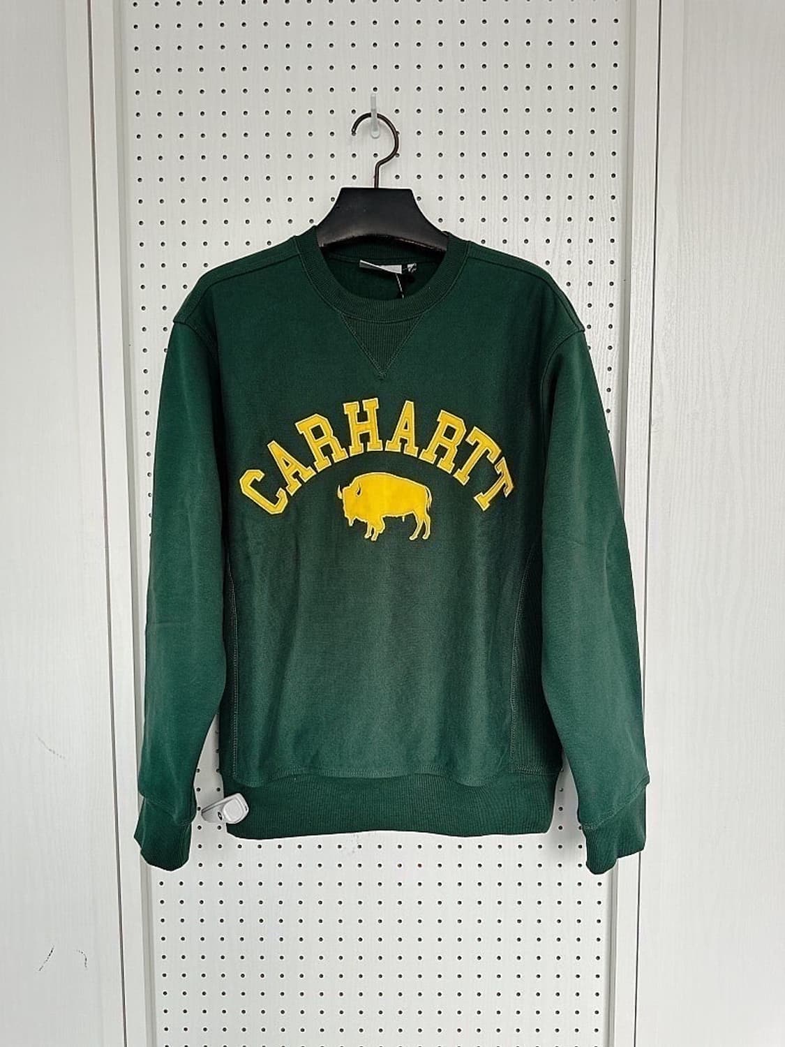 (정품/새상품) carhartt 칼하트 공용 그린 WIP 락커 맨투맨 상품이미지1