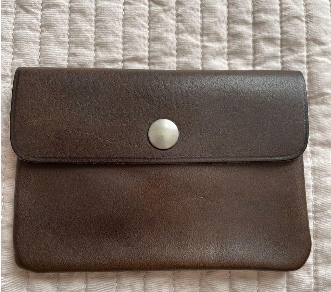 Margaret Howell brown leather wallet  상품이미지2