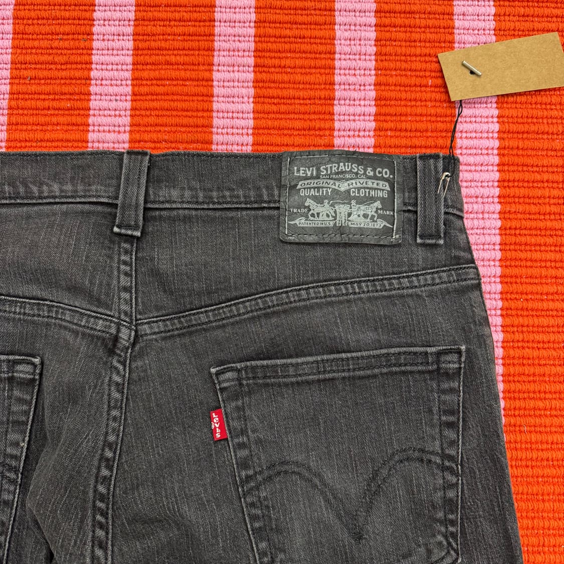 리바이스 559 릴렉스 스트레이트 블랙진 (34) 상품이미지5