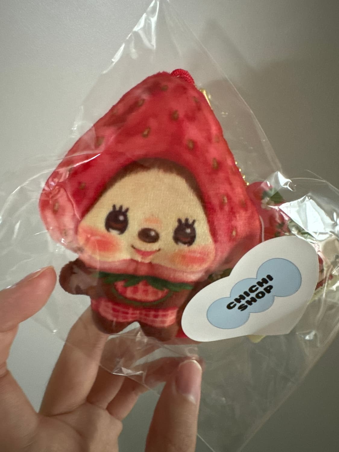 [정품] 몬치치 후쿠오카 딸기 키링🦧 상품이미지1